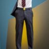 Tailored Charcoal Gray Formal Pants – Sleek and Sophisticated