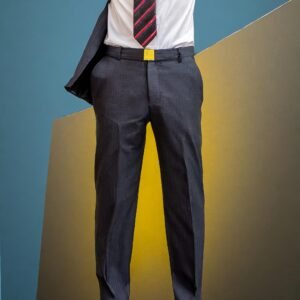 Tailored Charcoal Gray Formal Pants – Sleek and Sophisticated